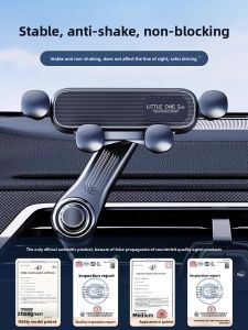 MONLEYTA | Universal Car Phone Holder New 2025 Mobile Phone Car Mount Special For Car Air Vent Support Navigation Fixed On Car Metal Sense Modern Luxury