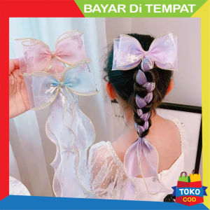 New Jepitan Rambut Renda Pita Wanita Fashion Korea Jepit Anak Perempuan Dewasa ACC12