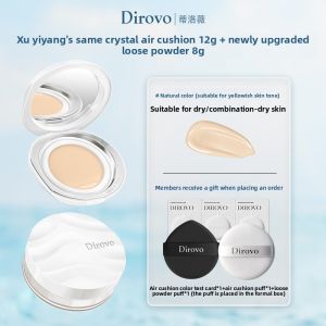 DIROVO | Flaw-concealing Non-fading Crystal Cushion BB Cream
