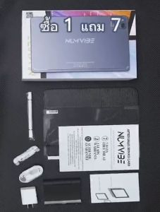 NUMVIBE แท็บเล็ต P60 PC Pad 12G+512G สำหรับการสู่เครื่องมือที่เกมและภาพยนตร์แบตเตอรี่ ความจุข 8800mAh และขนาดใหญ่ 10.1 วินิจฉัย