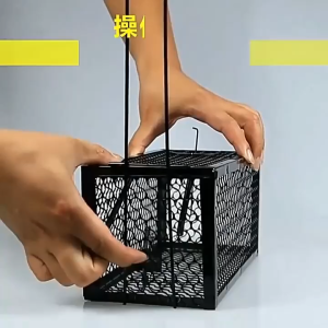 Fully automatic mouse cage high-efficiency indoor and outdoor mouse traps mousetraps rodenticides iron cages