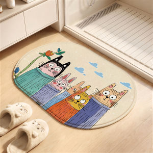 YK MORE | Absorbent Non-slip Thick Bathroom Door Mat