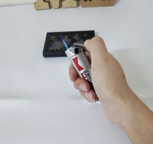 Special M Windproof Lighter Metal Coating Lighter (random)