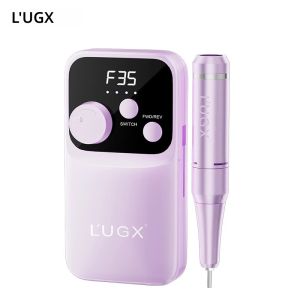 เครื่องเจียรเล็บ LUGX แบบไร้สาย ชาร์จไฟได้ พกพาสะดวก ความเร็ว 35000 รอบต่อนาที สำหรับงานอะคริลิค ระดับมืออาชีพ รับทำโลโก้ตามสั่ง
