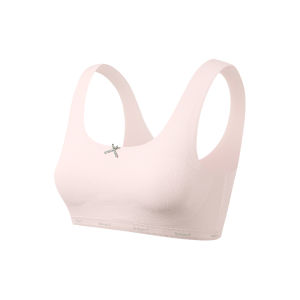 Coco Smart | Teenage Girls Seamless Cool Feeling Underwear Sports Style Nylon Fabric No Shock Bra For Puberty Development High School Students