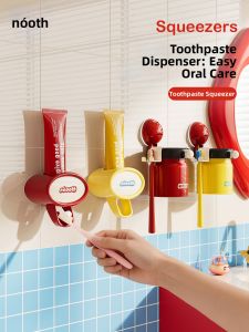 noooth | Automatic Children Toothpaste Squeezer Rack