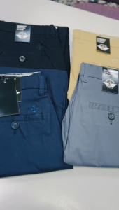mens pant twill elastic stretch wash straight pant