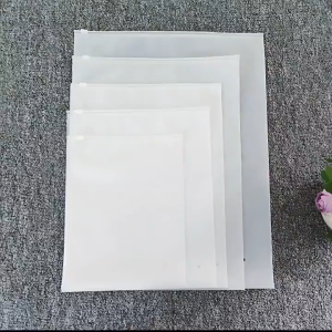 Frosted Matte Bag Packaging for Clothing Business Food Storage Travel Pouch Zipper Bag