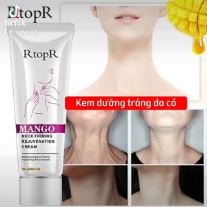 Kem dưỡng da cổ RtopR làm săn chắc da cổ và chống nhăn cải thiện tông màu và trẻ hóa làn da cổ dưỡng ẩm dưỡng trắng da vùng cổ 40g Melystore SPU100