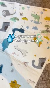 For.B Waterproof Changing Pad 30 x 45cm - Washable Changing Mat Waterproof Mattress Bedsheet Pelapik Kalis Air Pad Telap