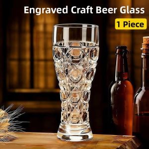 Durable Engraved Home Beer Glass
