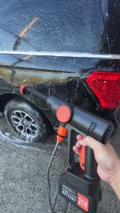 buy 1 take 1 Cordless Car Washer Portable with Battery & 6-in-1 Nozzle for Home window  Power wash High Pressure Washer Gun