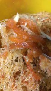 1kg Mắm Đủ Đủ Trộn Nhiều Thịt Mắm Cá Lóc Vị chua ngọt hài hòa thơm lừng mùi đu đủ chín và cá lóc tạo nên một hương vị khó quên- ĐẶC SẢN MINH TRIẾT