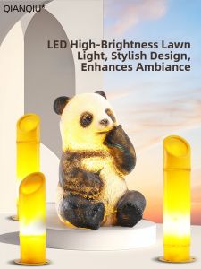 QIANQIU | Solar Waterproof Panda Shaped Outdoor Light