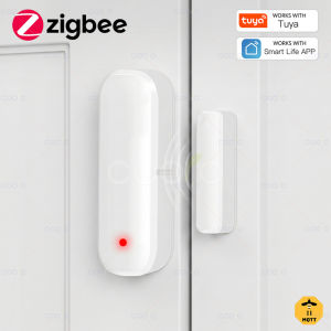 Zigbee Door Sensor Window Contact Sensor Open Closed Detector Smart Home Alarm Security Protection work with Tuya Hub Smart Life