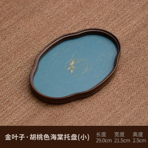 Mới Phong Cách Trung Hoa Khay Trà Nhà Phòng Khách Gongfu Trà Đĩa Hiển Thị Khô Pha Bàn Nhỏ Thoát Nước Nồi