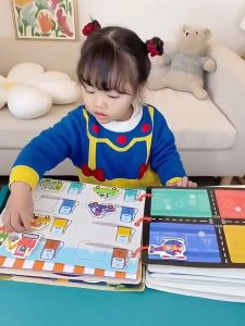 Bộ đồ chơi sách giáo dục sớm Montessori xé giấy dá cho bé sách có thể tái sử dụng được chất liệu an toàn cho bé giúp bé phát triển trí tuệ