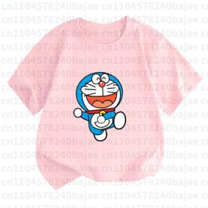 52TOYS | 2026 Doraemon Limited Edition T-shirt Doraemon Short-sleeved 100% Cotton T-shirt for Boys and Girls Doraemon Summer Clothes