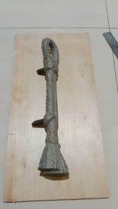 Hendel Pintu Pagar Besi Model Tambang & Ornamen Aksesoris Pagar Besi Tempa