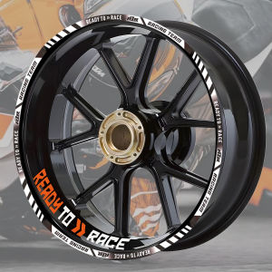 Cho KTM Duke 125 200 250 390 690 790 890 990 1290 RC 125 390 bánh xe máy Sticker 17 "Vành Sọc Băng sẵn sàng để đua decal