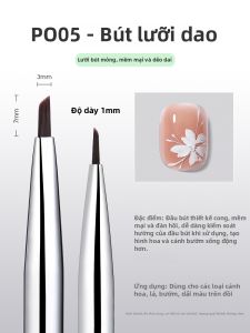 Taye | Bộ Cọ Mỹ Thuật Móng Tay Đa Năng Có Từ Tính