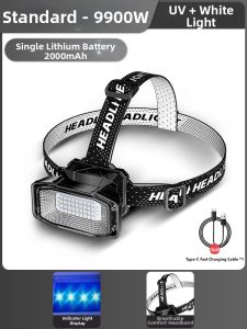 SHENYU | High Power Long Battery Life Outdoor UV Headlamp