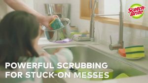 Combo 5 Miếng Rửa Chén Có Mút 3M Scotch Brite Thế Hệ Mới Siêu SạchKháng KhuẩnDễ Dàng Lấy Sạch Những Vết Bẩn Cứng Đầu Nhất