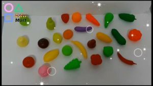 Toys 10 in 1 Fruits & Vegetable Set (Mainan 10 dalam 1 Set Buah & Sayur) 玩具 10 合 1 水果和蔬菜套装