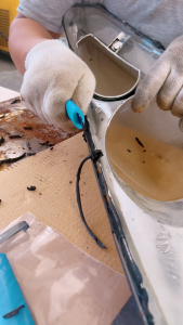 Cold Glue Knife Quick Light On Scraper Glue Removal Knife Manual Glue Cleaning Tool Large Lampshade Glue Removal Tool