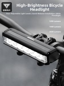 TOSUOD | High Brightness Waterproof Bicycle Headlight