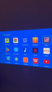 A10 Mini Smart Projector Android 11 WIFI Bluetooth 200 Ansi Lumens Support 1080P Home Theater Cinema Beamer LED for Full HD 4k Video Game Console