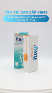 [Lố 30 hộp] Tăm chỉ hộp tự động cá nhân YUMY size Y [TC02-126] hộp 9 que