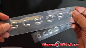 EMBLEM SCOOPY ORIGINAL 2025: Spesifikasi & Aksesoris Motor Scoopy