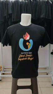 BA190 Kaos Gratis Topi dan Sticker Hari Santri Nasional 2023 HSN Jihad Santri Jayakan Negeri
