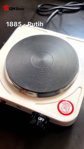 GM Bear Kompor Listrik 1 Tungku 1885 - Electric Stove Kompor Listrik Mini