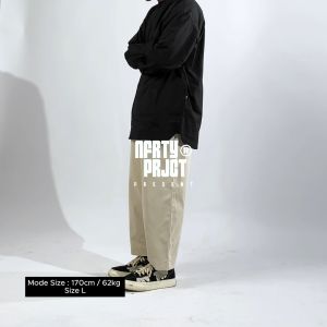 Noforty Project Long Baggy Pants Yuji Grey