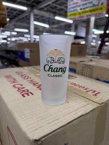 APPN(1ชุดมี2ใบ มีคลิปรีวิว) แก้ว แก้วน้ำ แก้วกินเบียร์ แก้วเบียร์ ”แก้วเบียร์ช้าง“ แก้วเบียร์ฟอรช ทรงกระบอก แบบขุ่น 13.5oz 385ML สินค้าพร้อมจัดส่งด่วน (1216211217)