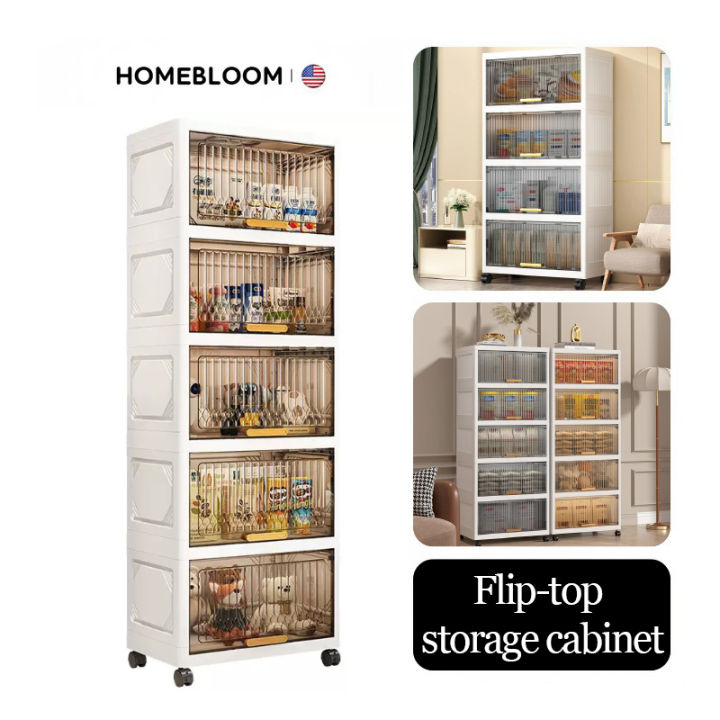 Curated visual reference: Picture Idea: Homebloom Flip Top Storage Cabinet Large Capacity Storage Cabinet