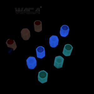 (4 ชิ้น) WACA ฝาปิดจุกลมเรืองแสงรุ่น Premium เพิ่มแสง ส่องสว่างวาล์วหมวกเรืองแสง วัสดุ ABS ตกแต่งล้อยาง ก้านหมวกสำหรับรถยนต์รถจักรยานยนต์ จักรยาน อุปกรณ์เสริม 210 FHB