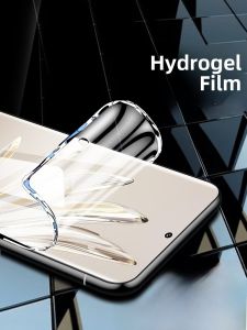 Honor 70 pro Full Cover Curved Screen Protective Film High Definition Blue Light Filter Fingerprint Resistant Shock And Explosion Proof
