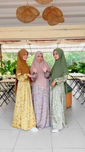 Baju GAMIS WANITA JUMBO - GAMIS ADEM AZALEA - HOMEDRESS KEKINIAN - DRESS MENYUSUI/GAMIS SYARI