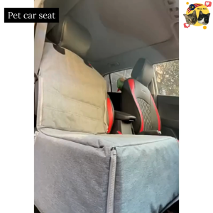 Pet car seat Bag Basket Carrying for dogs cats pet car seat cover waterproof Safety Ready stock
