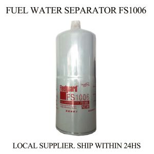 FS1006 FUEL WATER SEPARATOR SPIN-ON FILTER Compatible to BF1262 P551006 3089916 4095189