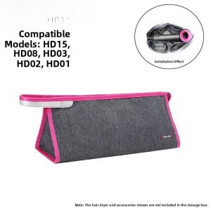  Hair Dryer Storage Box Travel Organizer Case Protection Waterproof Accessory Digital Storage Organizer Bag HD15 HD08 HD03/02