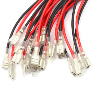Realplay Terminal Wire with Spring 2.8MM/4.8MM/6.3MM Single Head Double Head with Cover Connection Line Electronic Component Market