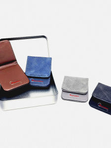 Mini Portable Double-Sided Magnetic Golf Ball Coin Purse Lightweight Compact Money Clip Strong Magnet Korean Style Wallet