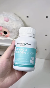 Ginkgo Biloba 2000 Healthy Care Viên Uống Bổ Não 100 viên