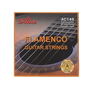 Alice AC149 Flamenco Guitar Strings Crystal Nylon Carbon Sliver Plated Copper Winding 弗拉门戈吉他弦