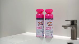 (Bundle of 3) HYPERCLEAN 400ml Floral Scent Drain Foam Cleaner- Sink Drain Cleaner for Kitchen Toilet Pipe Dredging