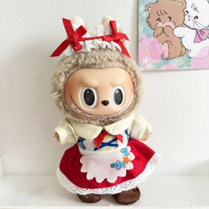 Labubu Plushie เสื้อสเวตเตอร์ 17 ซม.macaron กล่องตาบอด < Ne2> ของเล่นสะสมรูป < Ne3> ตุ๊กตาตุ๊กตาแขวนตกแต่ง